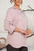 Camisa Slim ROSA QUEIMADO - Viscose Sarjada - LA CHERRY