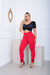 Legging Zíper Chanel Power - Vermelho Ferrari - comprar online