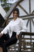 Camisa Oversized Selena OFF WHITE - Viscolinho. - loja online