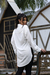 Camisa Oversized Selena OFF WHITE - Viscolinho.
