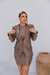 Blazer Oversized CAPUCCINO - Malha Prada - loja online