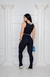 Legging Zíper Barra - Tecido Poliamida - LA CHERRY