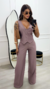 [PRÉ-VENDA] Conjunto Colete e Calça Wide Leg ROSA MATTE - Malha Prada - comprar online