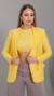 Blazer Oversized AMARELO - Malha Prada