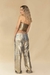 TOP DENIM METALIZADO ORO LUCERO en internet