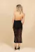 VESTIDO MICROTUL NEGRO TURMALINA en internet