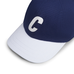 CLASSIC SPORT HAT "C LOGO" NAVY & WHITE - comprar online