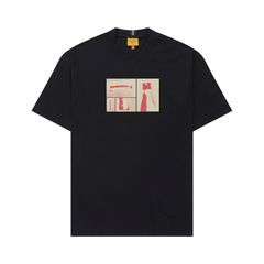 T-SHIRT "YANKES GO HOME" BLACK