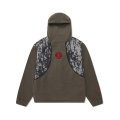ADVANCED JACKET FLEECE CLASS "GREASE" BROWN