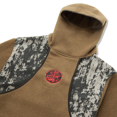 ADVANCED JACKET FLEECE CLASS "GREASE" BROWN - EUPHORIA STORE