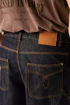 DOUBLE KNEE DENIM SHORTS na internet