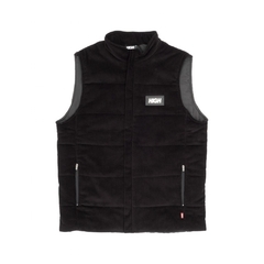 CORDUROY VEST BLACK