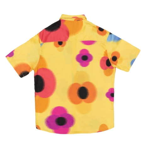 BUTTON SHIRT FLOWERS YELLOW