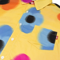 BUTTON SHIRT FLOWERS YELLOW - comprar online