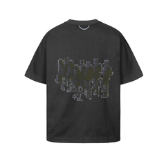 LINE DOTS BOXY GREY - comprar online
