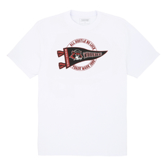 HUSTLERS FLAG WHITE