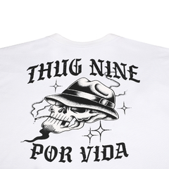 THUG NINE POR VIDA WHITE - EUPHORIA STORE