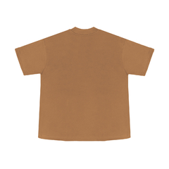 TEE OVERSIZED BOLD MARROM na internet