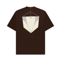 T-SHIRT CLASS "PIPA" BROWN