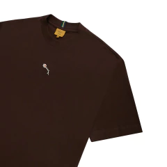 T-SHIRT CLASS "PIPA" BROWN - EUPHORIA STORE