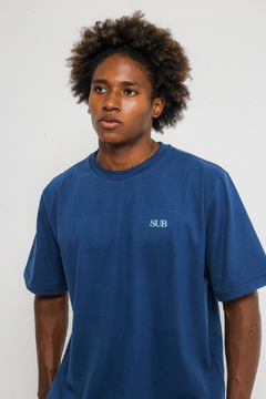TEE BOTANIC LOGO NAVY - comprar online