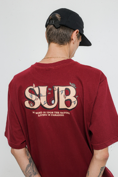 TEE BOTANIC LOGO RED - loja online