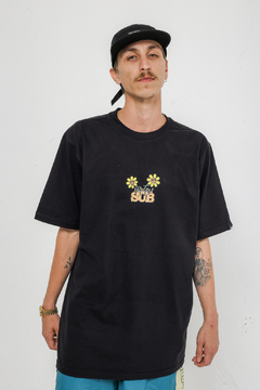TEE FLOWER POT BLACK na internet