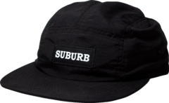 5 PANEL BOX LOGO BLACK