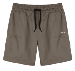 SHORT FAKE POCKET CAQUI