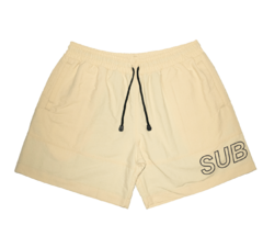 SHORT DUO BLOCK BEIGE