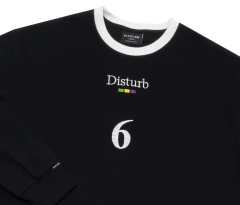 6 TIMES LONG SLEEVE IN BLACK na internet