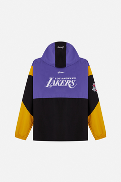 CORTA VENTO ANORAK APPROVE X NBA LAKERS PURPLE - comprar online