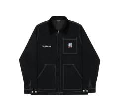 90S COTTON JACKET IN BLACK
