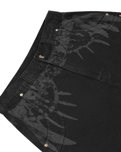 BERMUDA JEANS CURVALINEA CINTO TRIBAL - EUPHORIA STORE