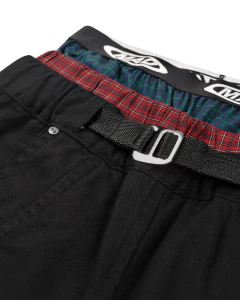 BERMUDA TRIPLA PRETO/XADREZ - EUPHORIA STORE