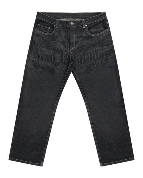 CALÇA JEANS DESTRUIDA