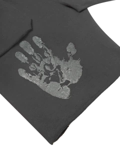 BERMUDA DE MOLETOM DOUBLE HAND PRETA na internet