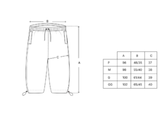 CLASSIC PANTS "CLASS INVERSO" WHITE - loja online