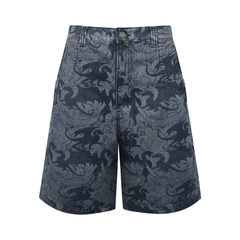 BERMUDA JEANS DRAGON CAMO - comprar online
