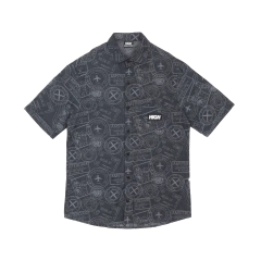 BUTTON SHIRT TOURIST BLACK