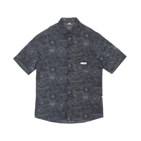 BUTTON SHIRT TOURIST BLACK