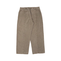 CALÇA DE SARJA VICUNHA A/C BARRA MARROM - comprar online