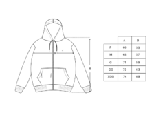 CLASSIC HOODIE ZIPPER CLASS "C" BLACK na internet