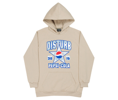 COLA STAR HOODIE IN BEGE