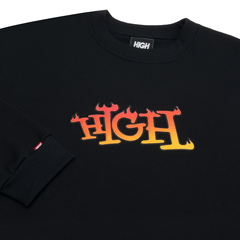CREWNECK THINK BLACK na internet