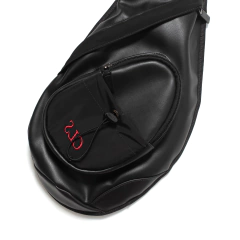 SLING BAG LEATHER CHRONOS BLACK na internet
