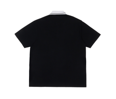 CURSIVE POLO IN BLACK - comprar online