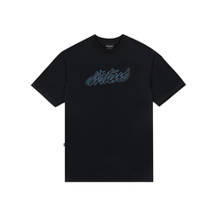 CURSIVE TEE IN BLACK