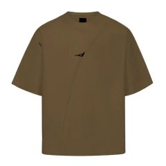 CAMISETA REGULAR “CUT” VERDE - comprar online