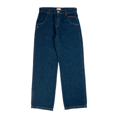 DENIM PANTS H LINE RAW WASHED